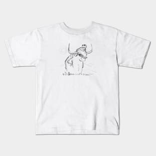 Highland Cow & Viper Kids T-Shirt